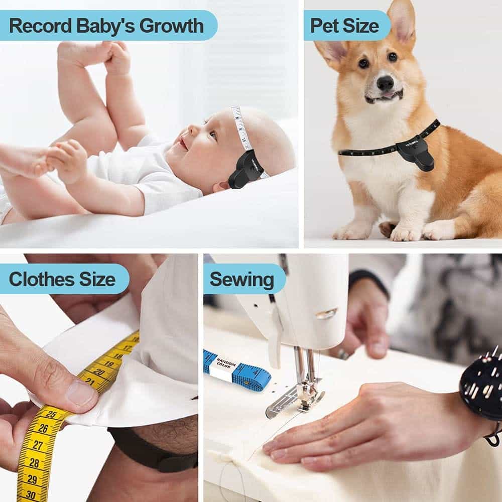 متر قفل دار جمع شونده خیاطی 2 متر قفل دار جمع شونده خیاطی