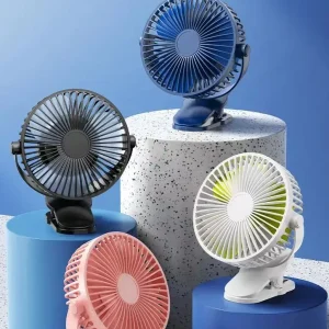 مینی پنکه شارژی گیره دار