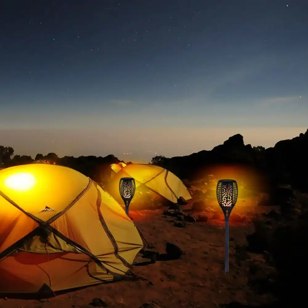 چراغ خورشیدی باغچه طرح شعله 9 چراغ خورشیدی باغچه طرح شعله