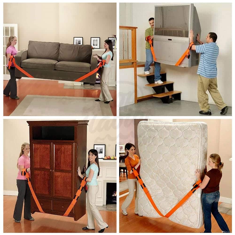 تسمه حمل اثاثیه Carry Furnishings Easier 4 تسمه حمل اثاثیه Carry Furnishings Easier