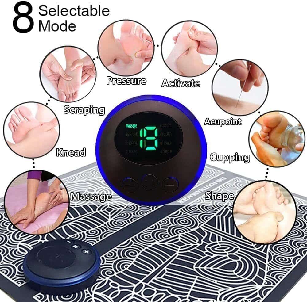 ماساژور هوشمند پا EMS Foot Massager 17 ماساژور هوشمند پا EMS Foot Massager