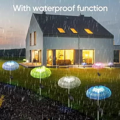 چراغ آبشاری باغچه خورشیدی 5 چراغ آبشاری باغچه خورشیدی