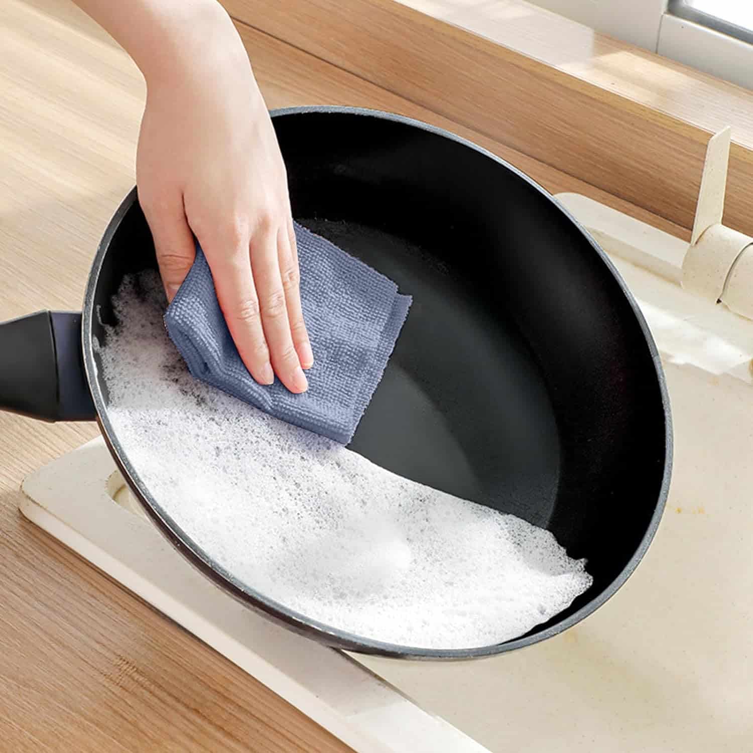 دستمال حوله ای میکروفایبر 20 عددی 10 دستمال حوله ای میکروفایبر 20 عددی