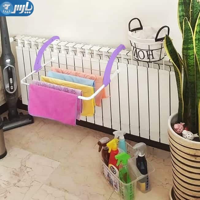 بند رخت آویز شوفاژی 3 بند رخت آویز شوفاژی