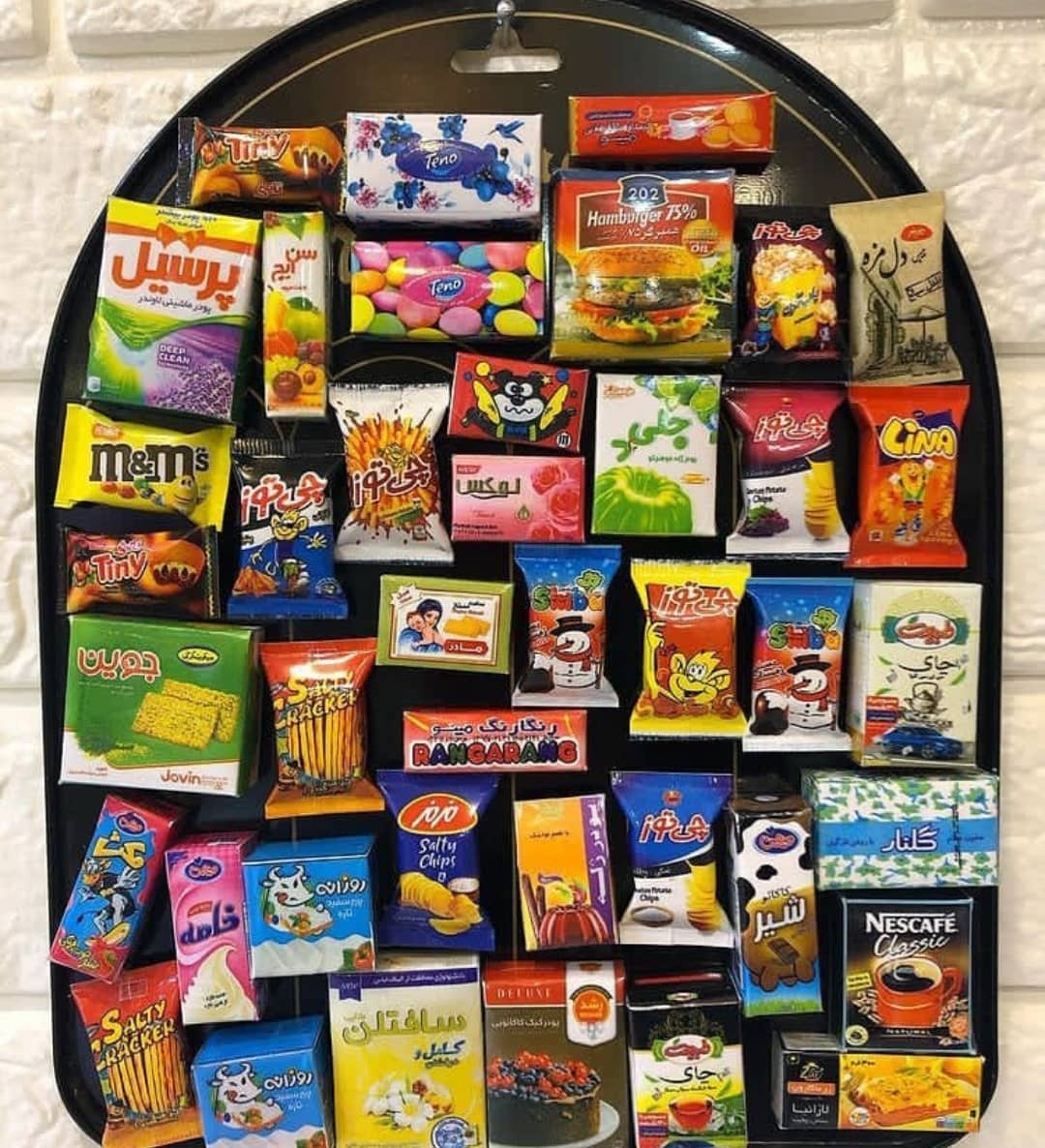 مگنت یخچال مینیاتوری 6 عددی 5 مگنت یخچال مینیاتوری 6 عددی