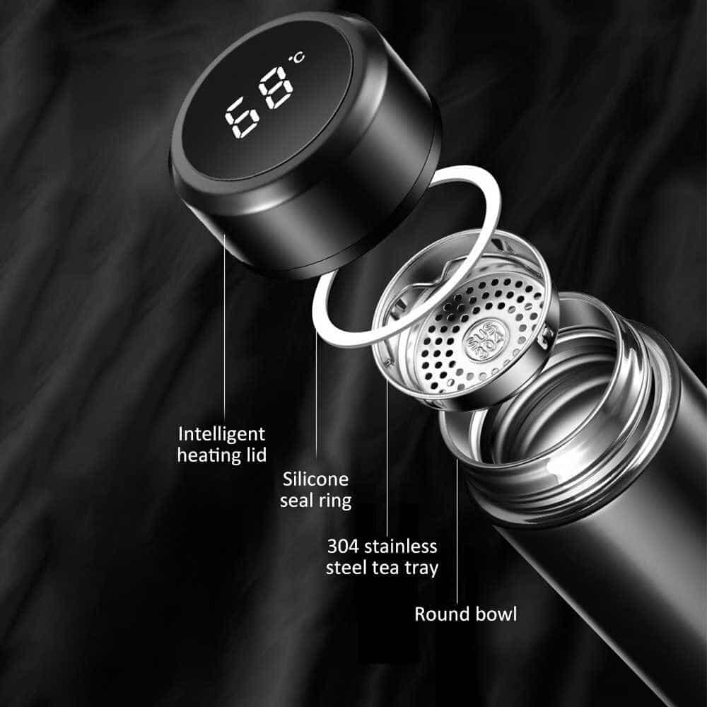 فلاسک هوشمند دماسنج دار Unique فلاسک هوشمند دماسنج دار Unique