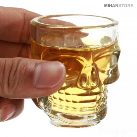 ست 6 عددی شات طرح اسکلت 5 ست 6 عددی شات طرح اسکلت