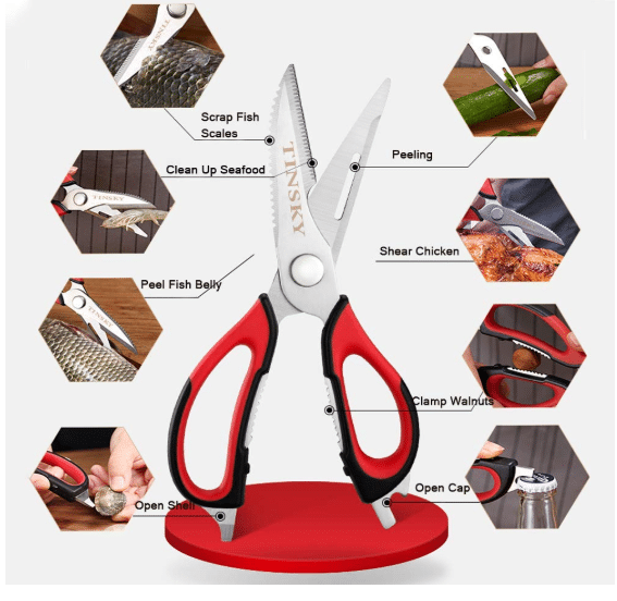 قیچی آشپزخانه 8 کاره 626565 1