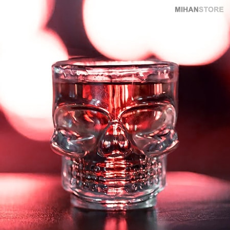 ست 6 عددی شات طرح اسکلت 7 ست 6 عددی شات طرح اسکلت