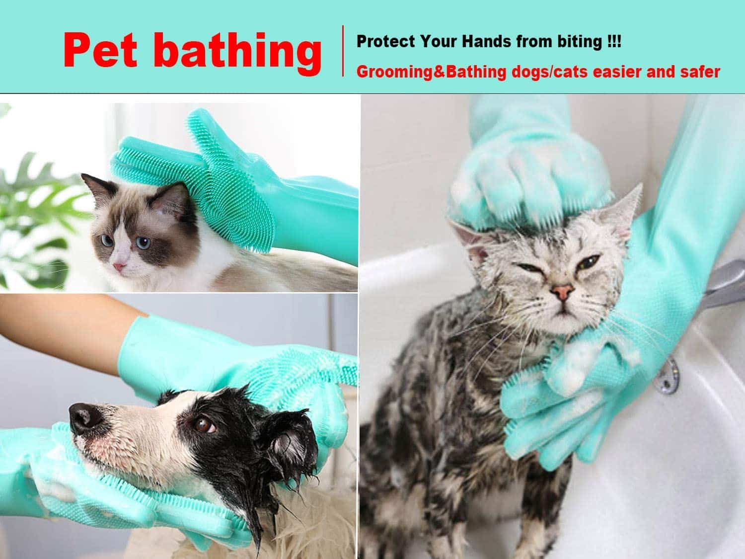 دستکش سیلیکونی اسکاچ دار 3 دستکش سیلیکونی اسکاچ دار