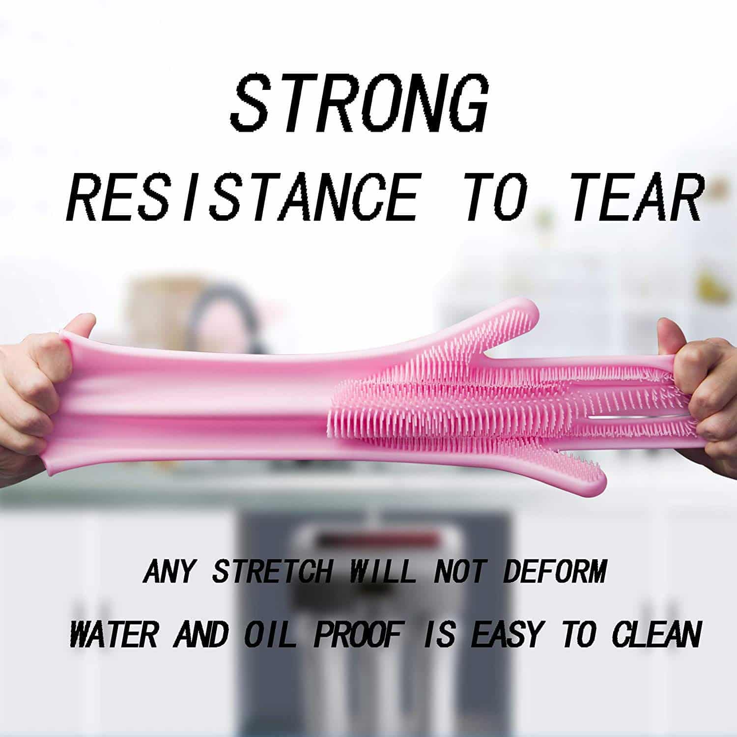 دستکش سیلیکونی اسکاچ دار 4 دستکش سیلیکونی اسکاچ دار