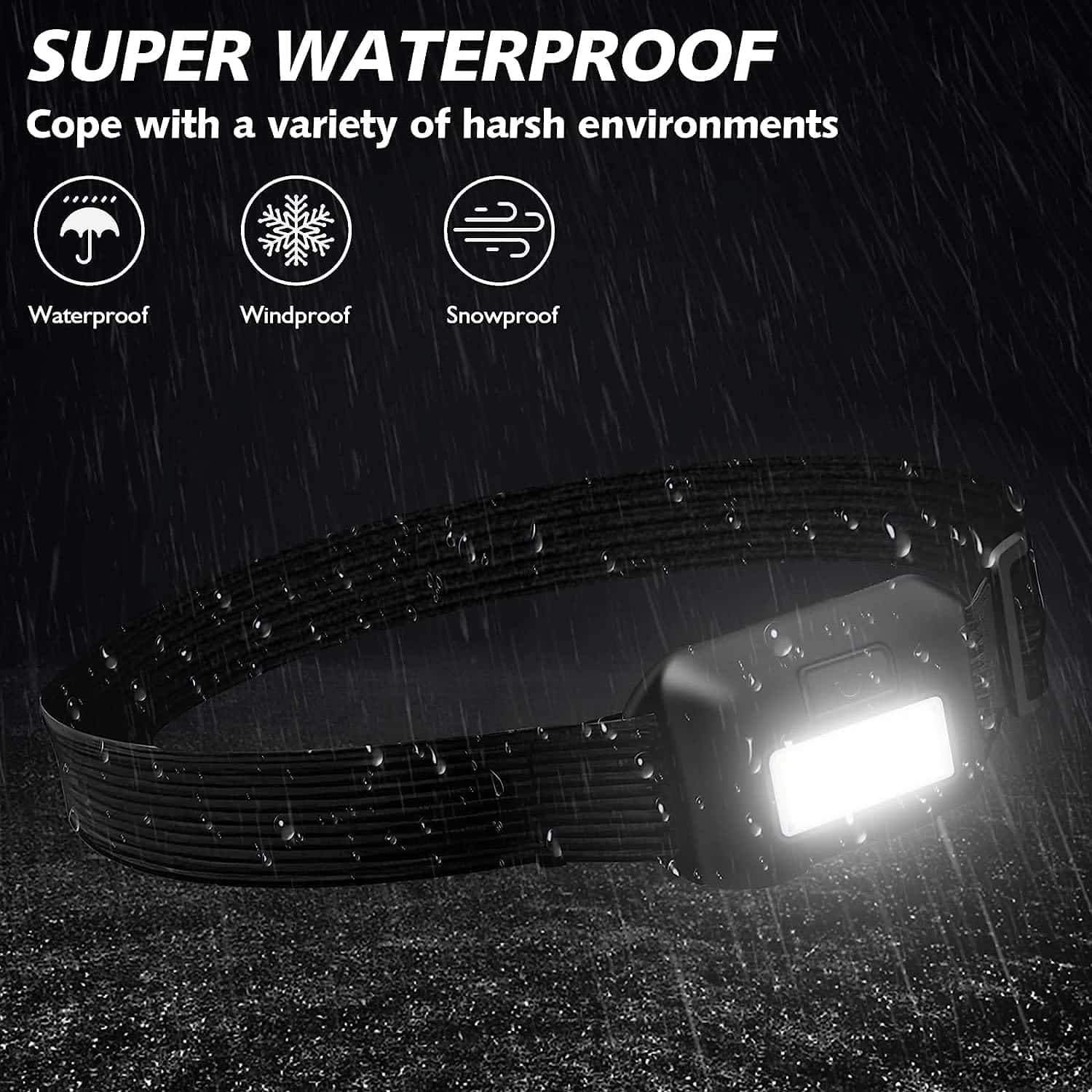 چراغ پیشانی 3 حالته Everest 7 چراغ پیشانی 3 حالته Everest