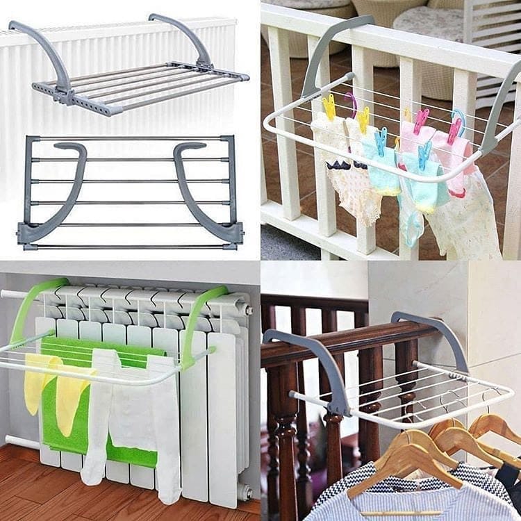 بند رخت آویز شوفاژی 4 بند رخت آویز شوفاژی