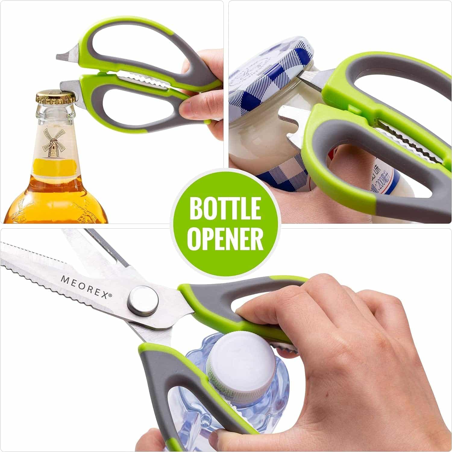 قیچی آشپزخانه 8 کاره 5 قیچی آشپزخانه 8 کاره