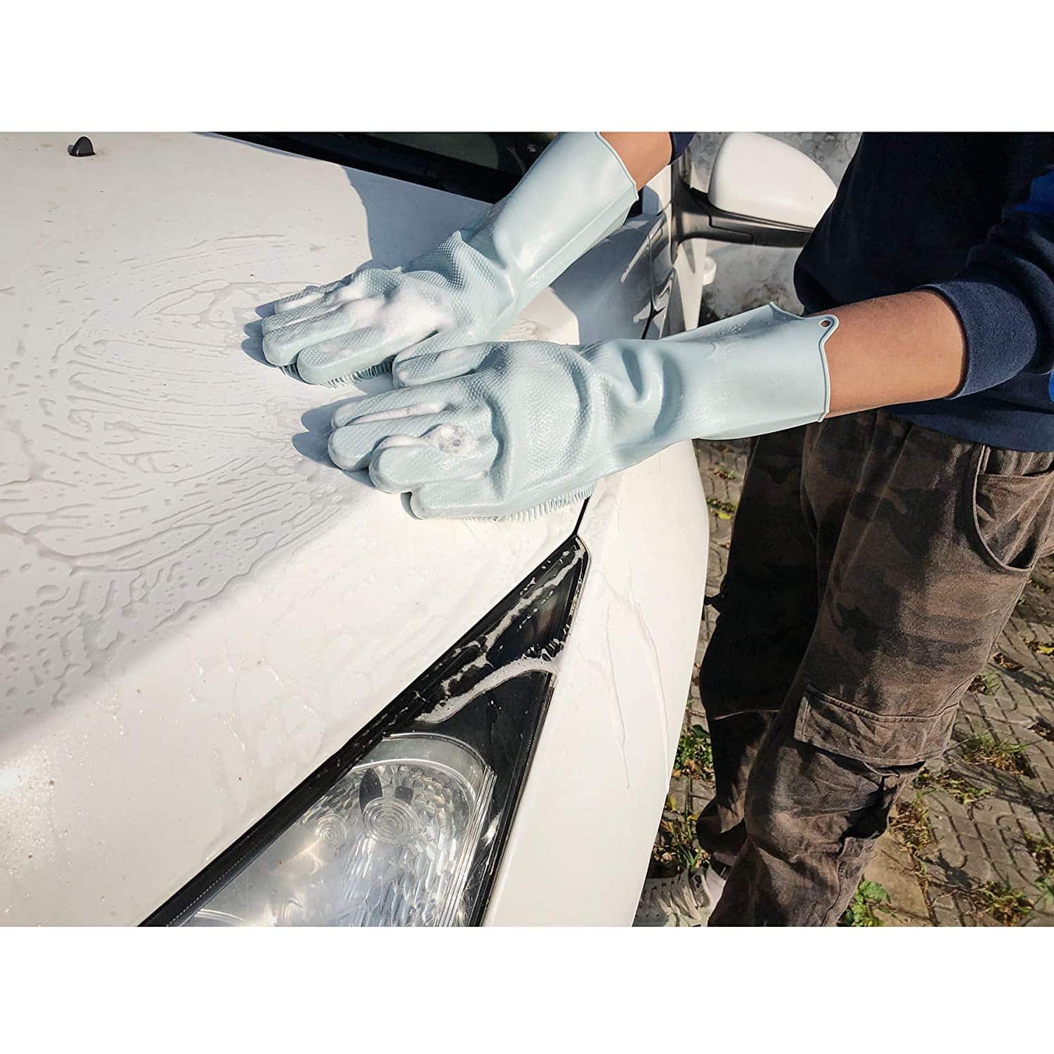 دستکش سیلیکونی اسکاچ دار 10 دستکش سیلیکونی اسکاچ دار