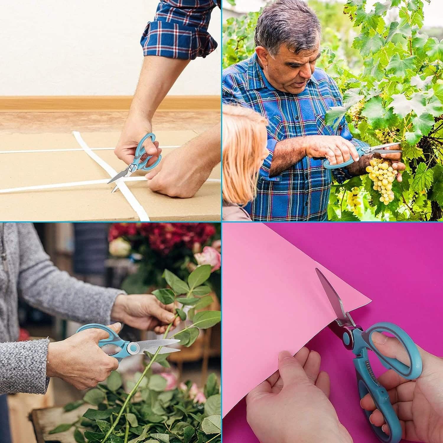 قیچی آشپزخانه 8 کاره 6 قیچی آشپزخانه 8 کاره