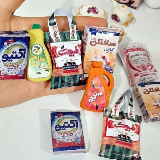 مگنت یخچال مینیاتوری 6 عددی 4 مگنت یخچال مینیاتوری 6 عددی