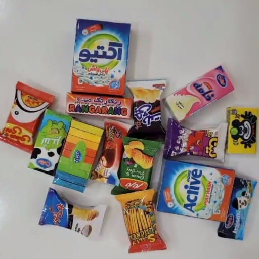 مگنت یخچال مینیاتوری 6 عددی 7 مگنت یخچال مینیاتوری 6 عددی