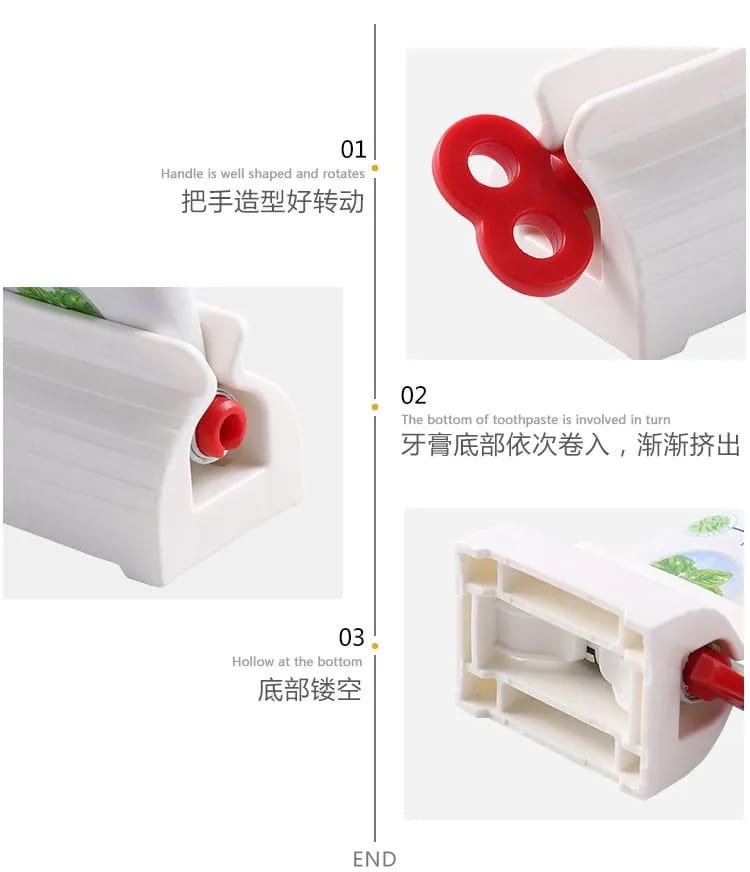 استند خمیر دندان پیچی 10 استند خمیر دندان پیچی