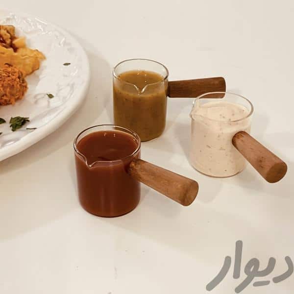 سس خوری مدل دسته چوبی 5 سس خوری مدل دسته چوبی