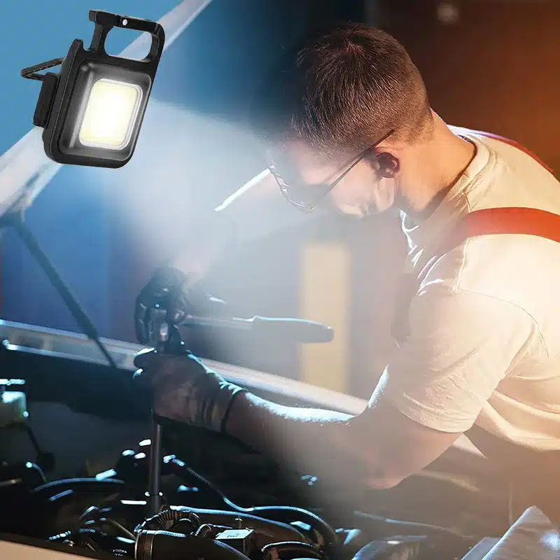 مینی چراغ پر قدرت چندکاره COB 12 مینی چراغ پر قدرت چندکاره COB