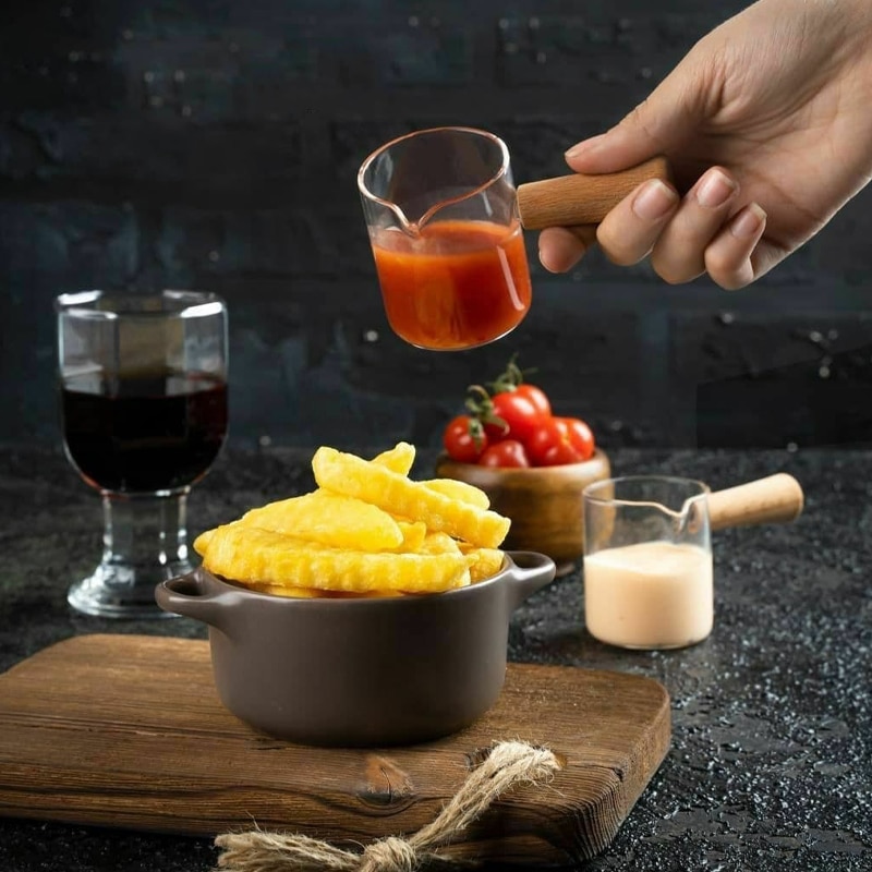 سس خوری مدل دسته چوبی 6 سس خوری مدل دسته چوبی