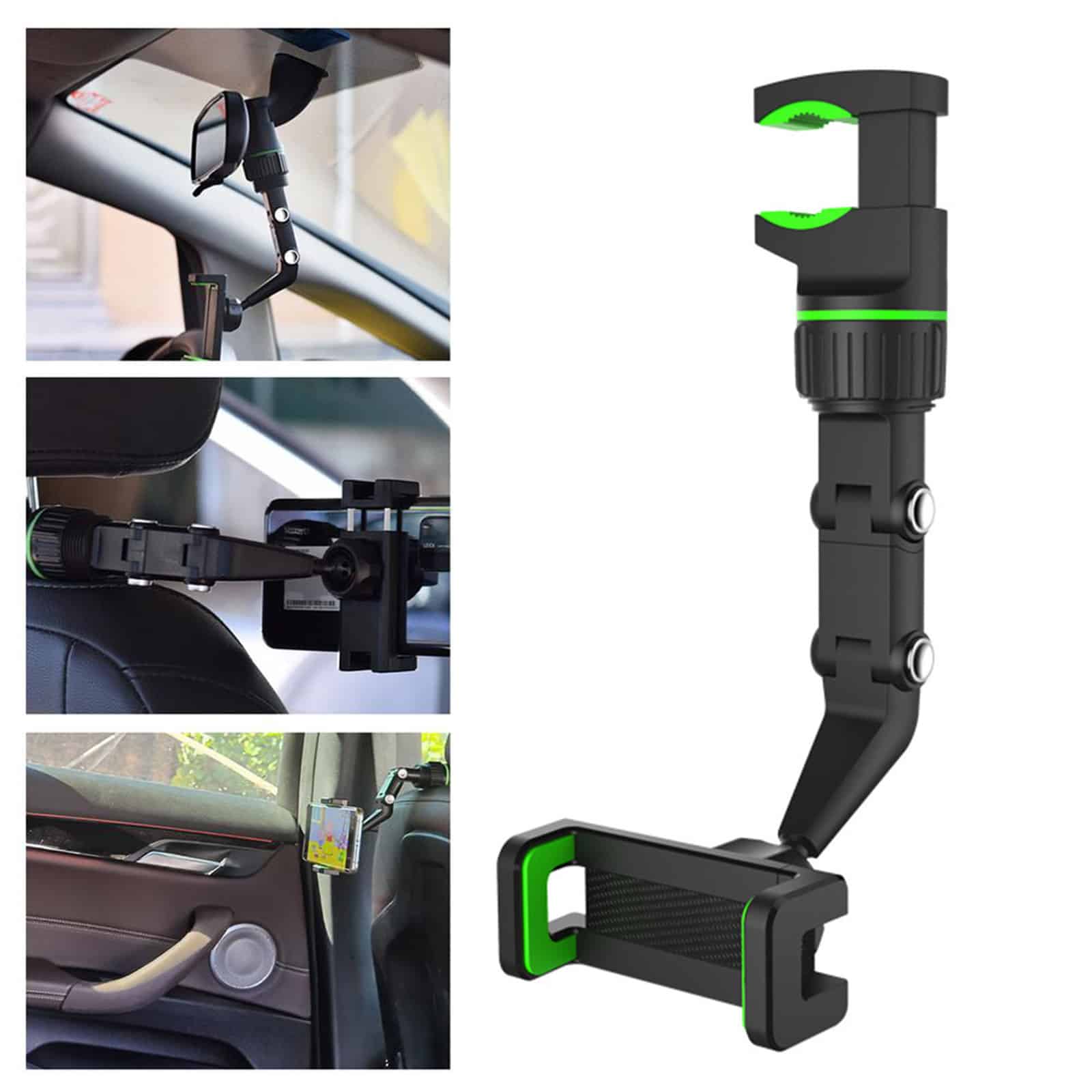 هولدر موبایل آینه ای auto telefoon houder verstelbare telefoo description 4 1
