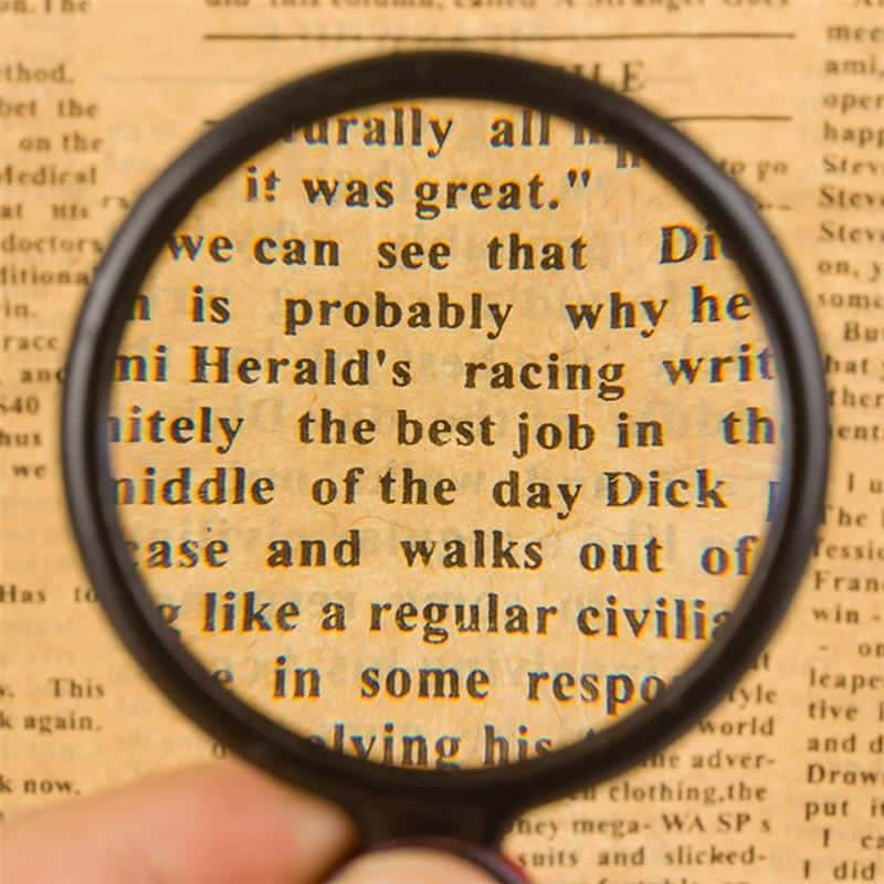 ذره بین جیبی جلد چرمی 11 ذره بین جیبی جلد چرمی