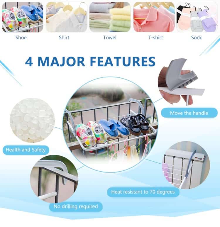 بند رخت آویز شوفاژی 15 بند رخت آویز شوفاژی