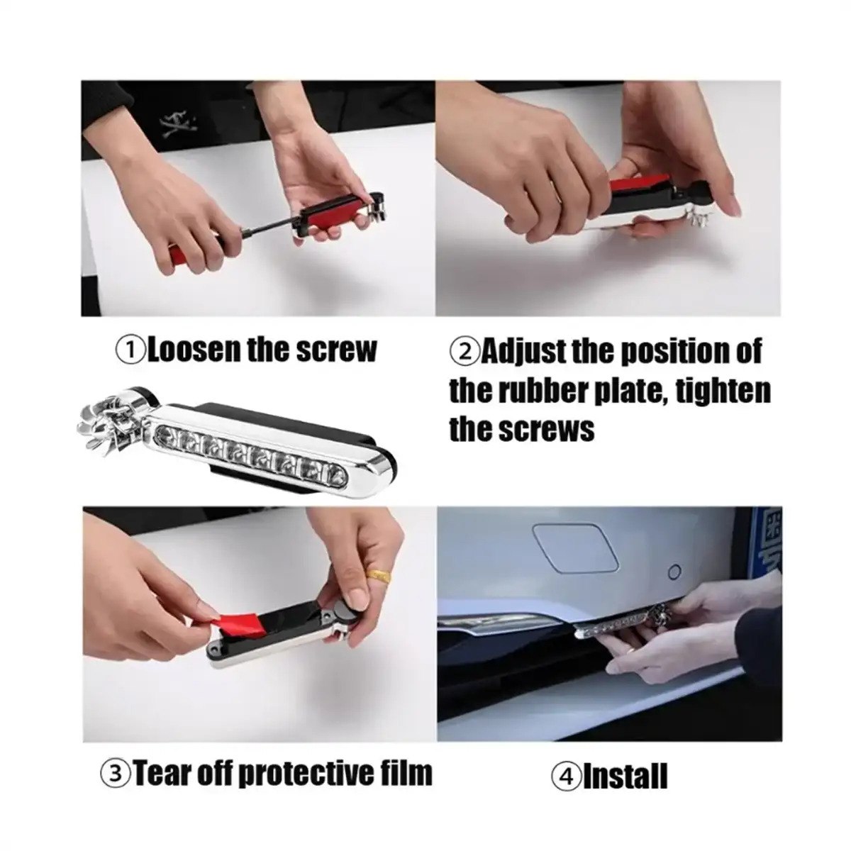 چراغ ال ای دی بادی خودرو 4 چراغ ال ای دی بادی خودرو