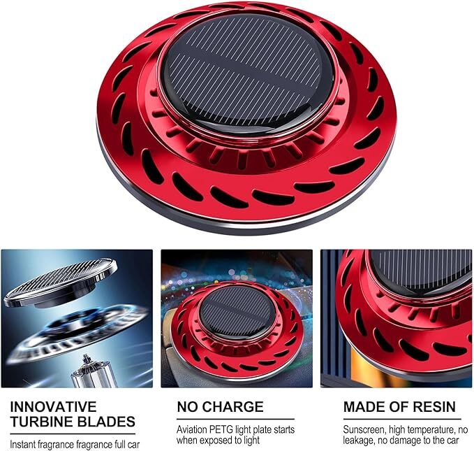 خوشبو کننده خودرو طرح سولار خورشیدی 4 خوشبو کننده خودرو طرح سولار خورشیدی