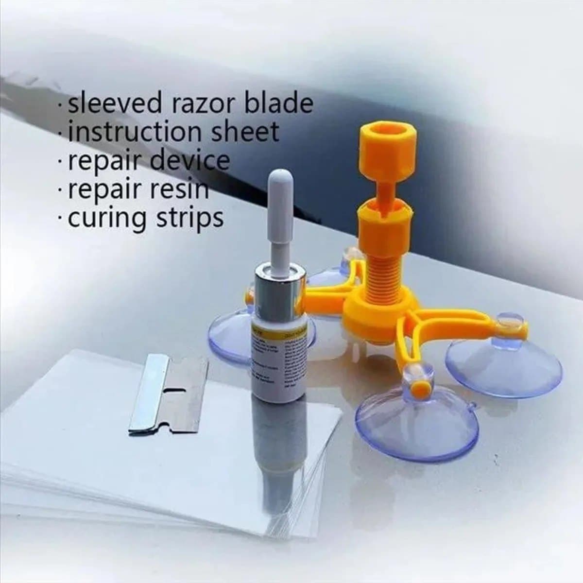 کیت ترمیم شیشه خودرو 3 کیت ترمیم شیشه خودرو