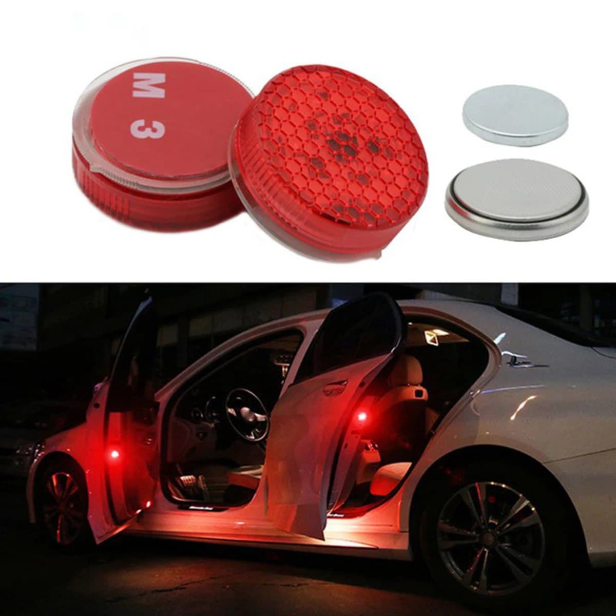 فلاشر درب خودرو بسته ۲ عددی 4 فلاشر درب خودرو بسته ۲ عددی