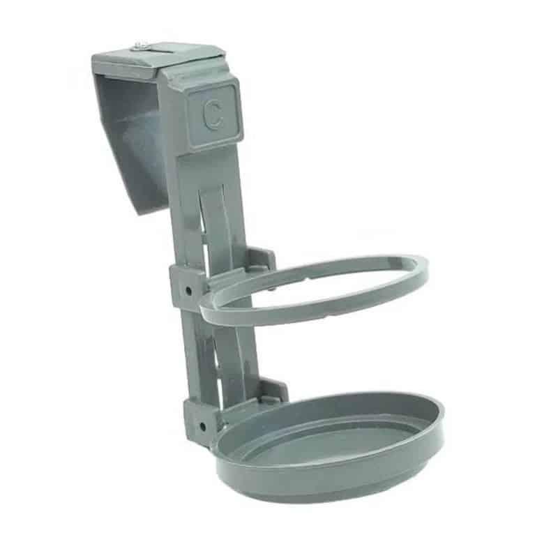 جا لیوانی تاشو خودرو رنگ طوسی 5 جا لیوانی تاشو خودرو رنگ طوسی