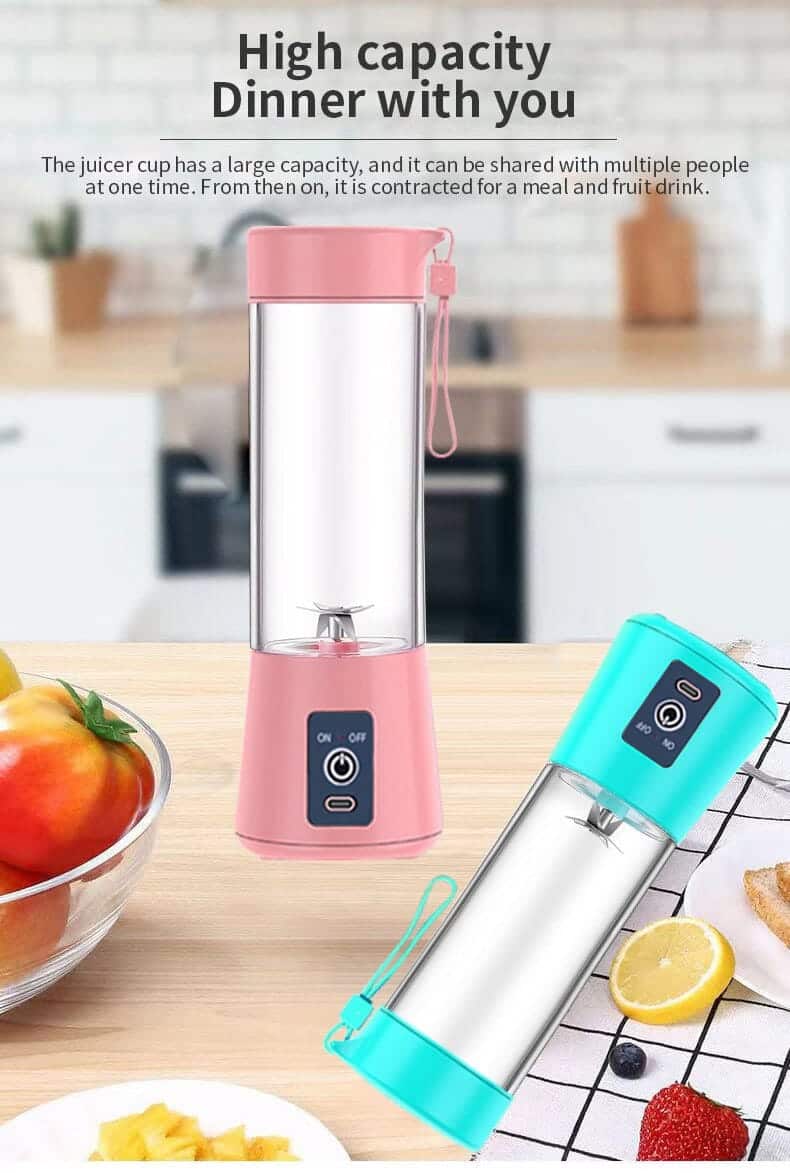 مخلوط کن شارژی 6 تیغ JUICE CUP 12 مخلوط کن شارژی 6 تیغ JUICE CUP