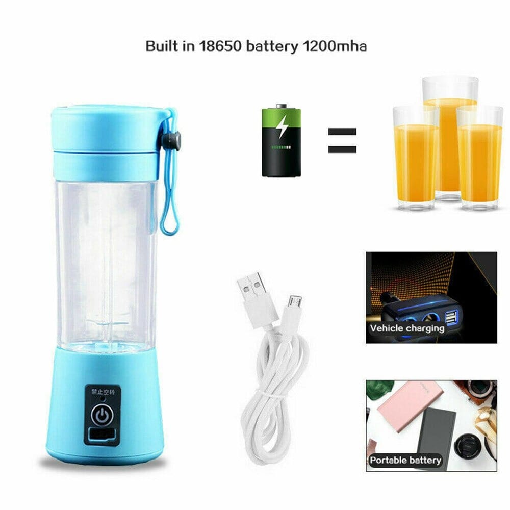 مخلوط کن شارژی 6 تیغ JUICE CUP 13 مخلوط کن شارژی 6 تیغ JUICE CUP