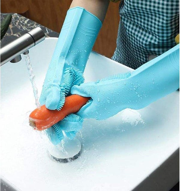 دستکش سیلیکونی اسکاچ دار 14 دستکش سیلیکونی اسکاچ دار