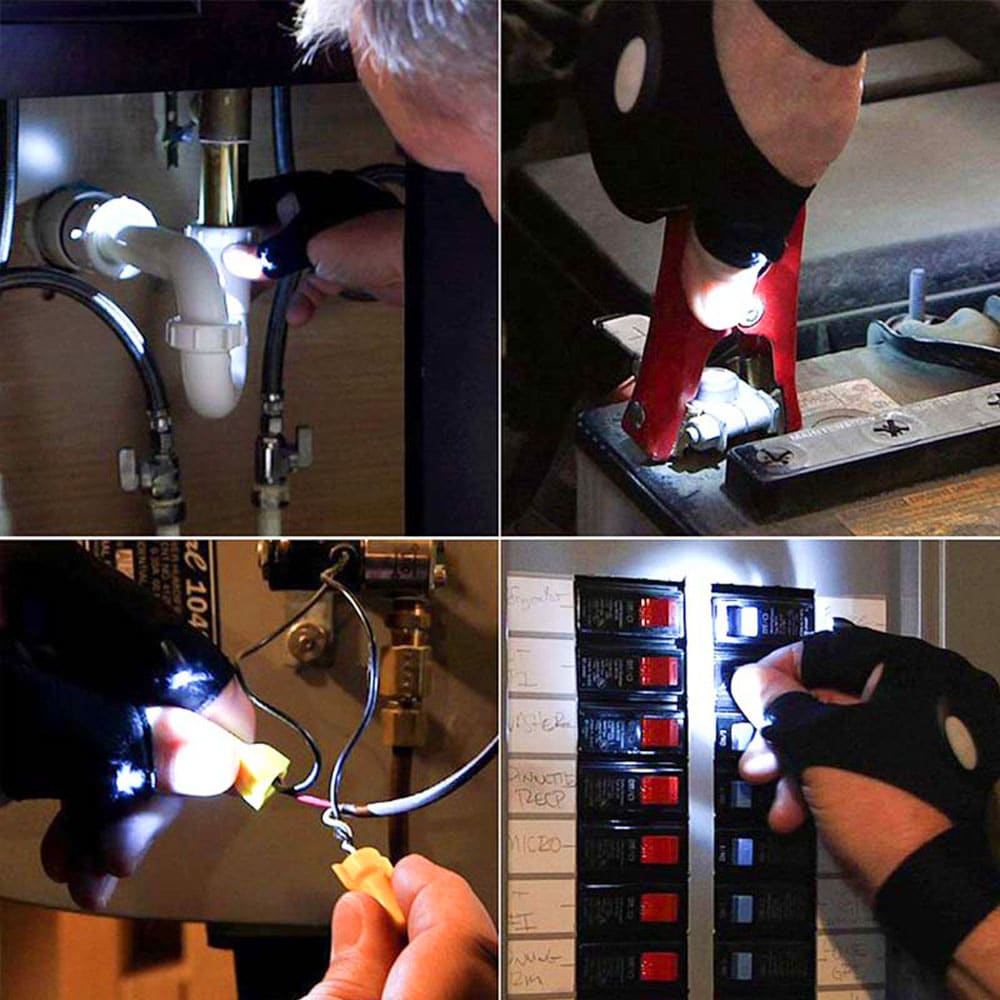 دستکش چراغ دار