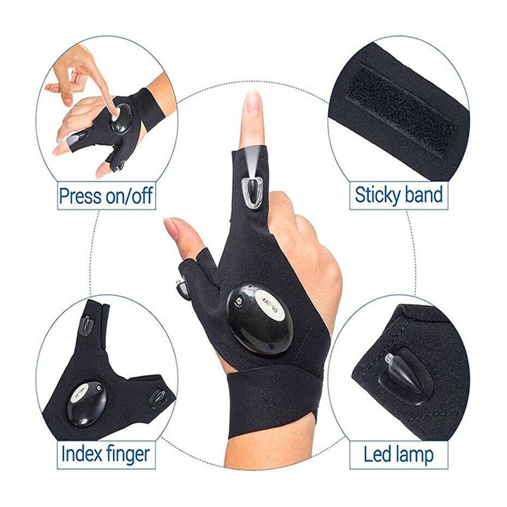 دستکش چراغ دار