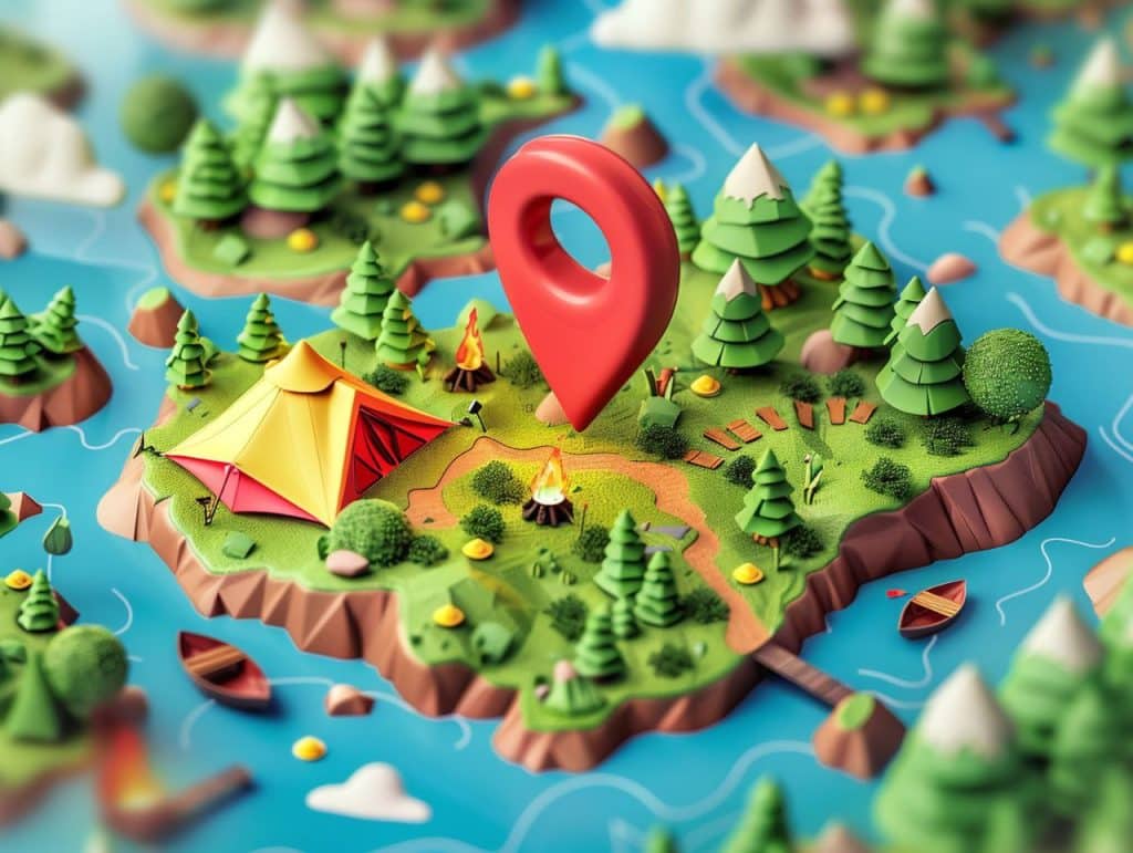 تجهیزات کمپینگ: از انتخاب تا استفاده در سفر 3 انتخاب مکان کمپینگ و تجهیزات کمپینگ