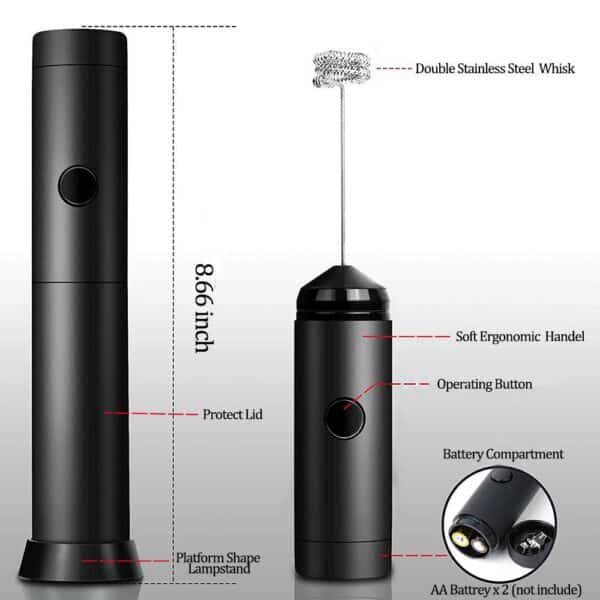 همزن کف ساز شیر مدل Milk Frother 3 همزن کف ساز شیر مدل Milk Frother