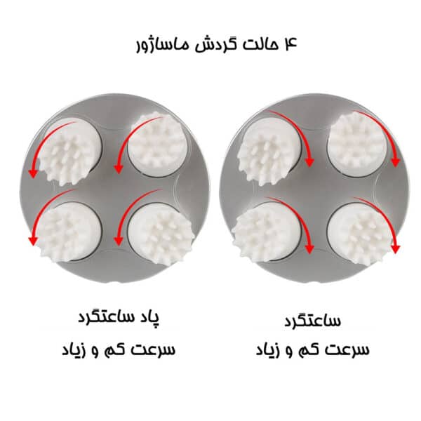 ماساژور سر برقی مدل AT-23 2 ماساژور سر برقی مدل AT-23
