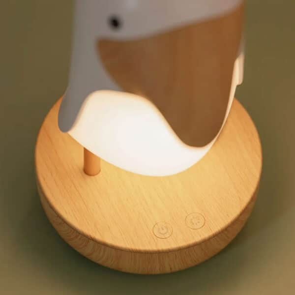 چراغ رومیزی طرح پرنده اسپیکردار مدل LJC-162 5 چراغ رومیزی طرح پرنده اسپیکردار مدل LJC-162