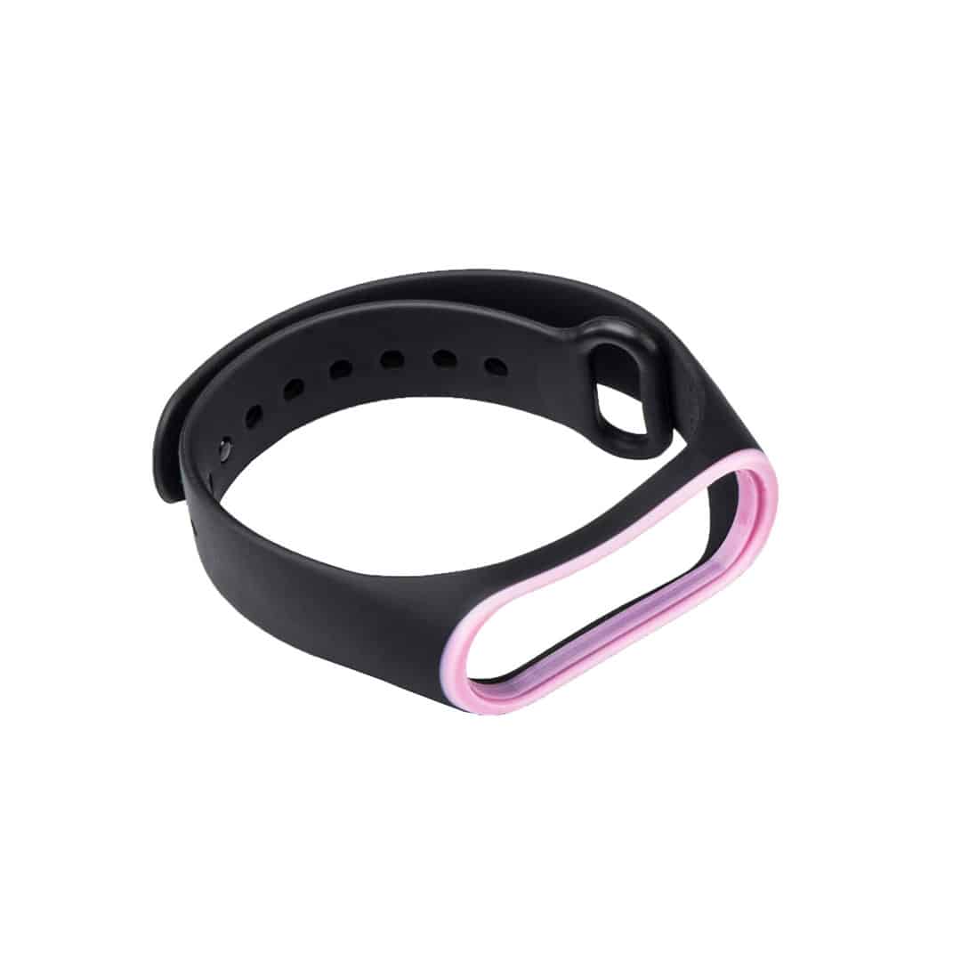 بند سیلیکونی یدک دستبند هوشمند شیائومی mi band مدل black 6 بند سیلیکونی یدک دستبند هوشمند شیائومی mi band مدل black