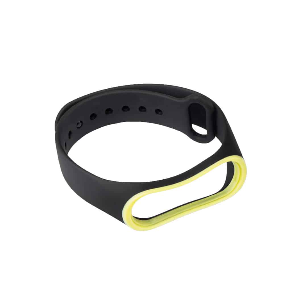 بند سیلیکونی یدک دستبند هوشمند شیائومی mi band مدل black 7 بند سیلیکونی یدک دستبند هوشمند شیائومی mi band مدل black