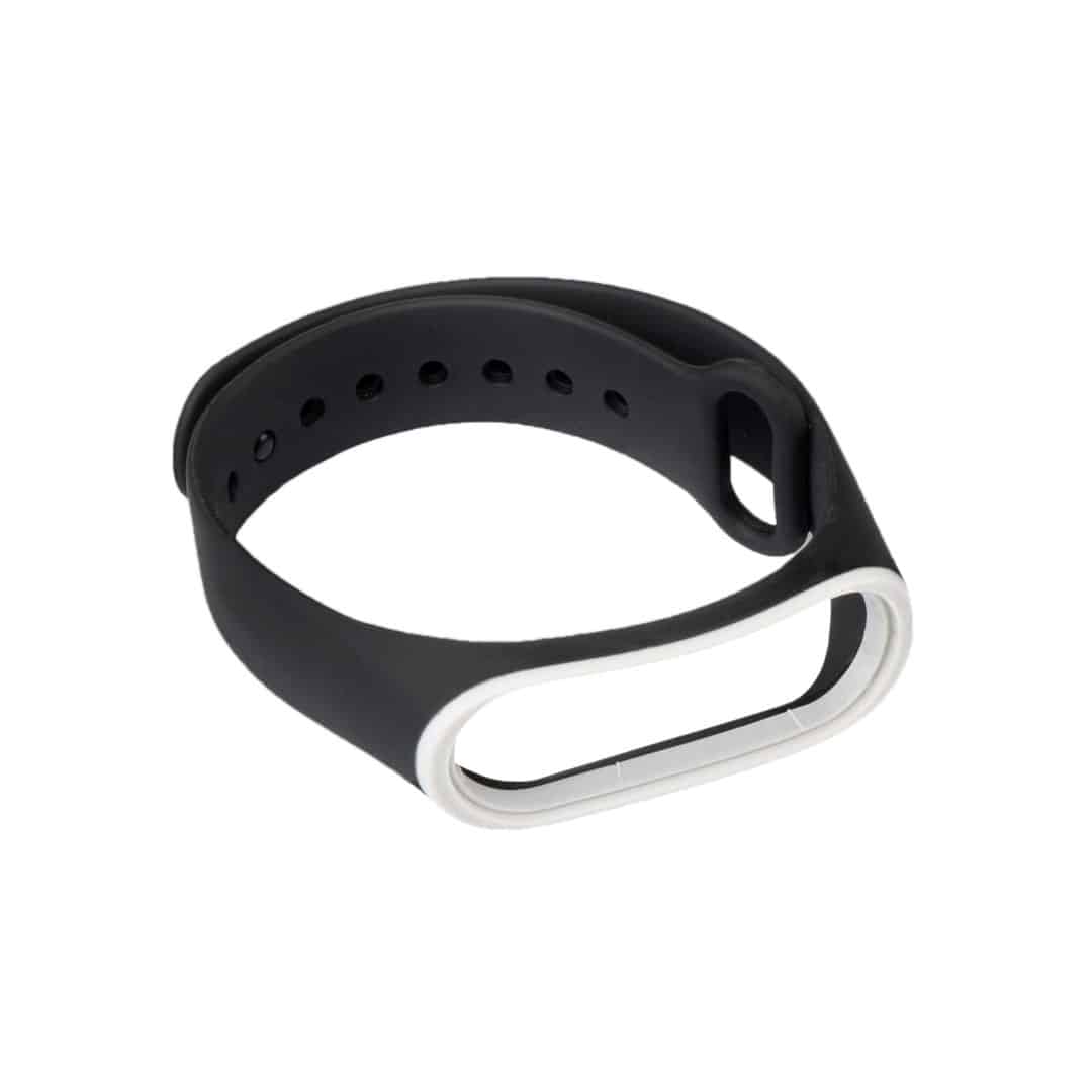 بند سیلیکونی یدک دستبند هوشمند شیائومی mi band مدل black بند سیلیکونی یدک دستبند هوشمند شیائومی