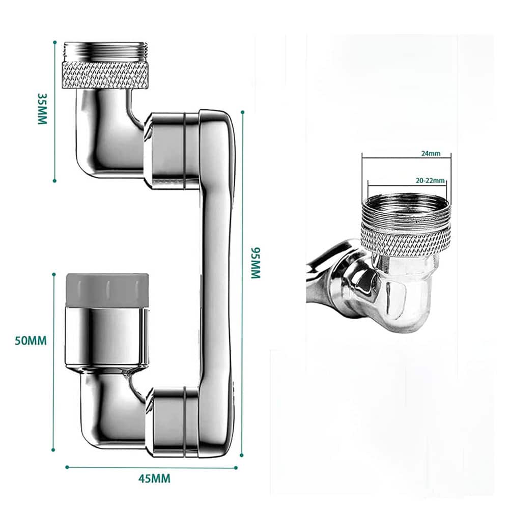 سرشیر آب مدل مفصلی بازویی 1 سرشیر آب مدل مفصلی بازویی