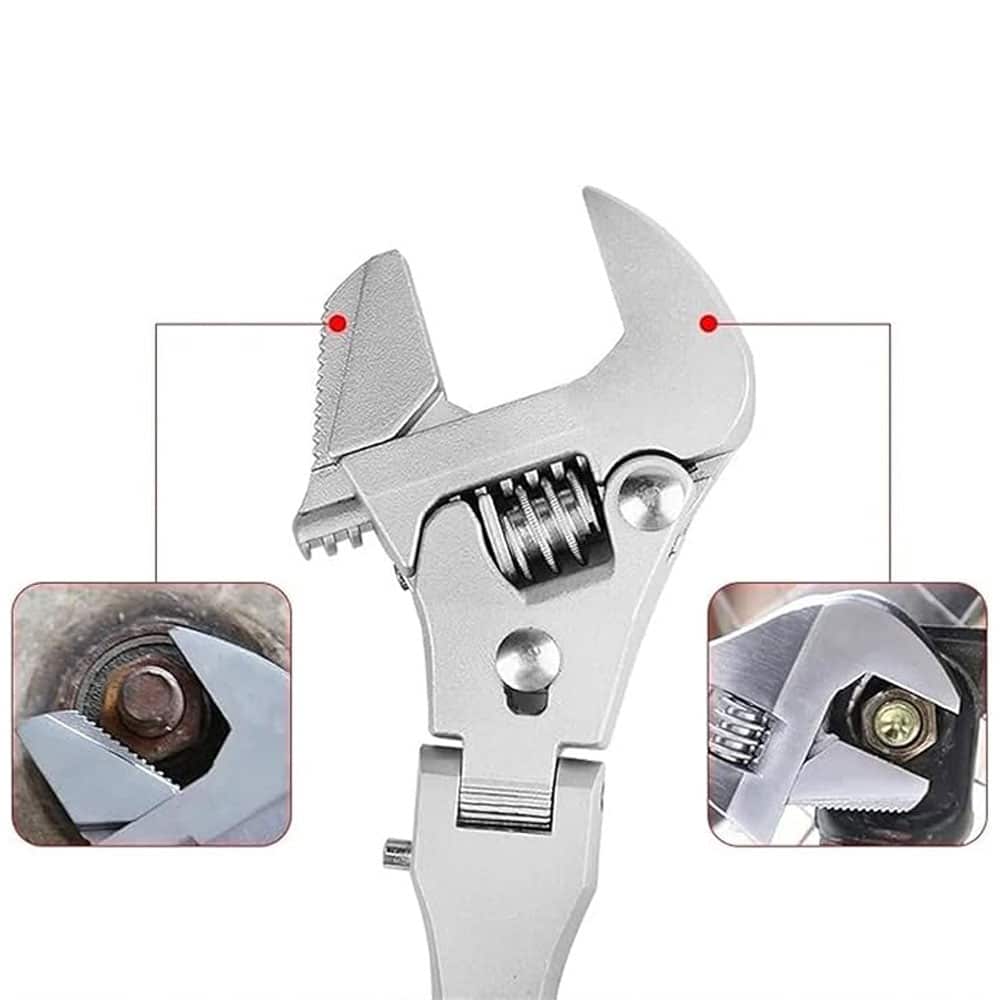 آچار فرانسه و لوله گیر تاشو آچار فرانسه و لوله گیر تاشو