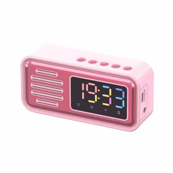 اسپیکر بلوتوثی ساعت دار مدل S22 14 اسپیکر بلوتوثی ساعت دار مدل S22