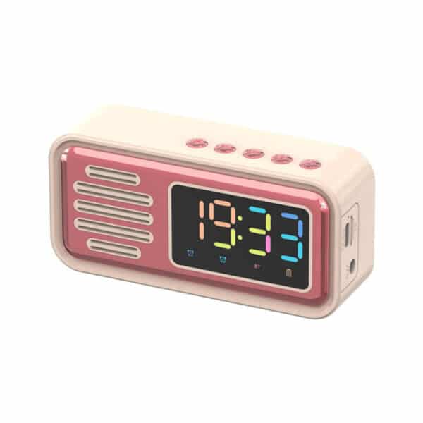 اسپیکر بلوتوثی ساعت دار مدل S22 15 اسپیکر بلوتوثی ساعت دار مدل S22